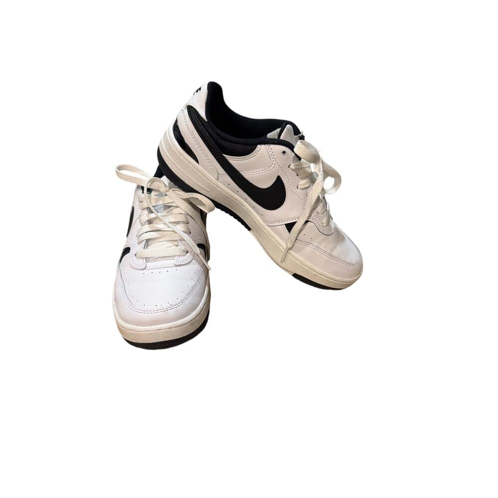 Nike Court Low Sneakers White/Black Youth Size 7Y – DX9176-100